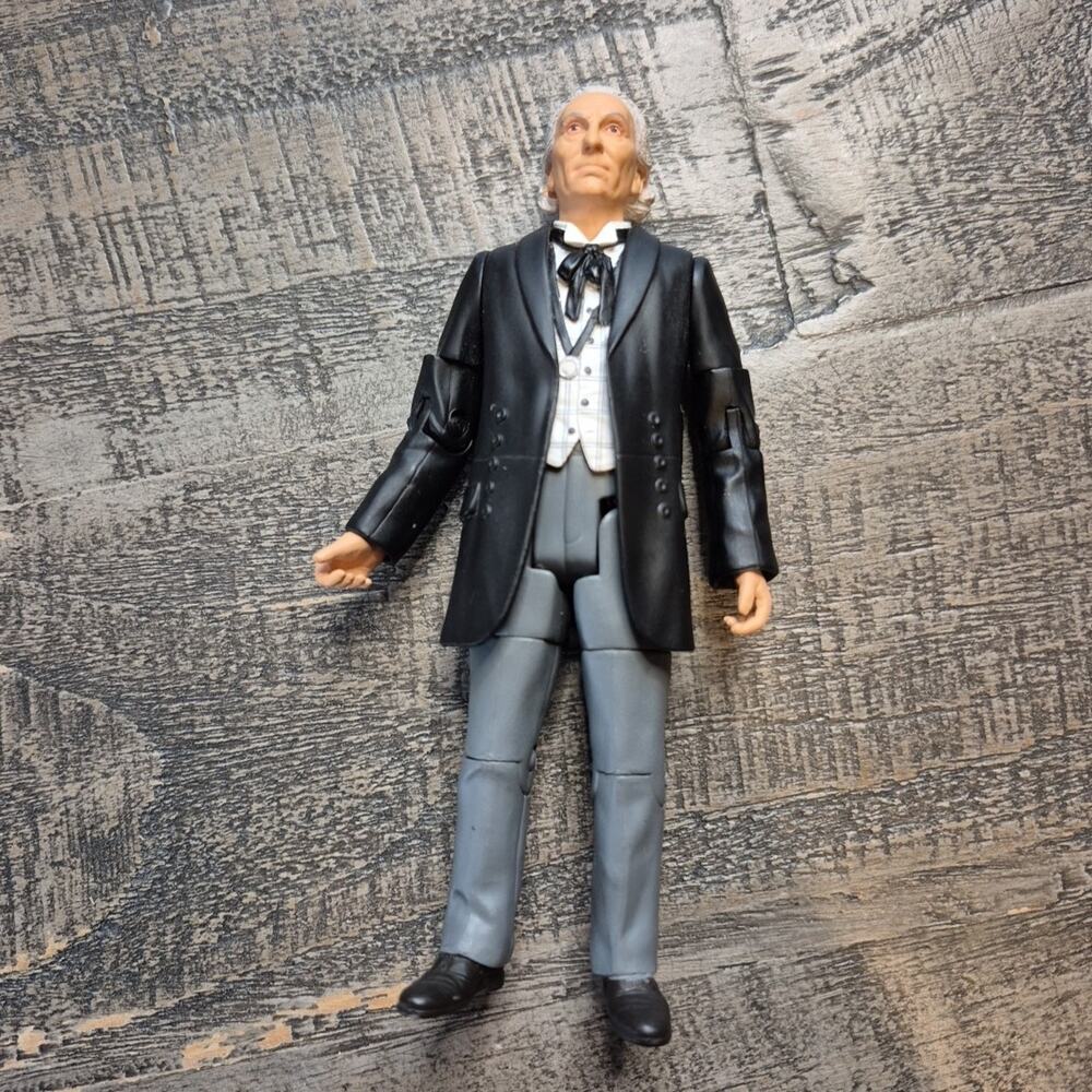 Doctor Who The 1st First Doctor Action Figure 5" Loose1963 Not Complete